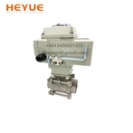 Elektrisk motoriseret 3-PC kugleventil