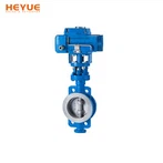 Elektrisk motoriseret tredobbelt excentrisk sommerfugleventil