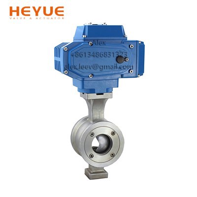 Elektrisk motoriseret V-Port kugleventil