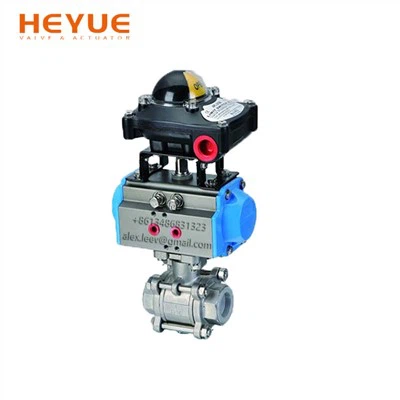 Pneumatic 3-PC Ball Valve