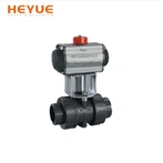 Pneumatisk PVC kugleventil