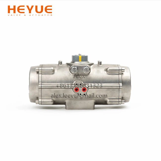 Pneumatisk aktuator i rustfrit stål